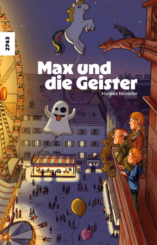 Cover des SJW-Heft Max und die Geister