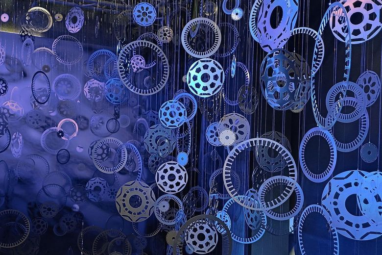 Installation mit Zahnrädern