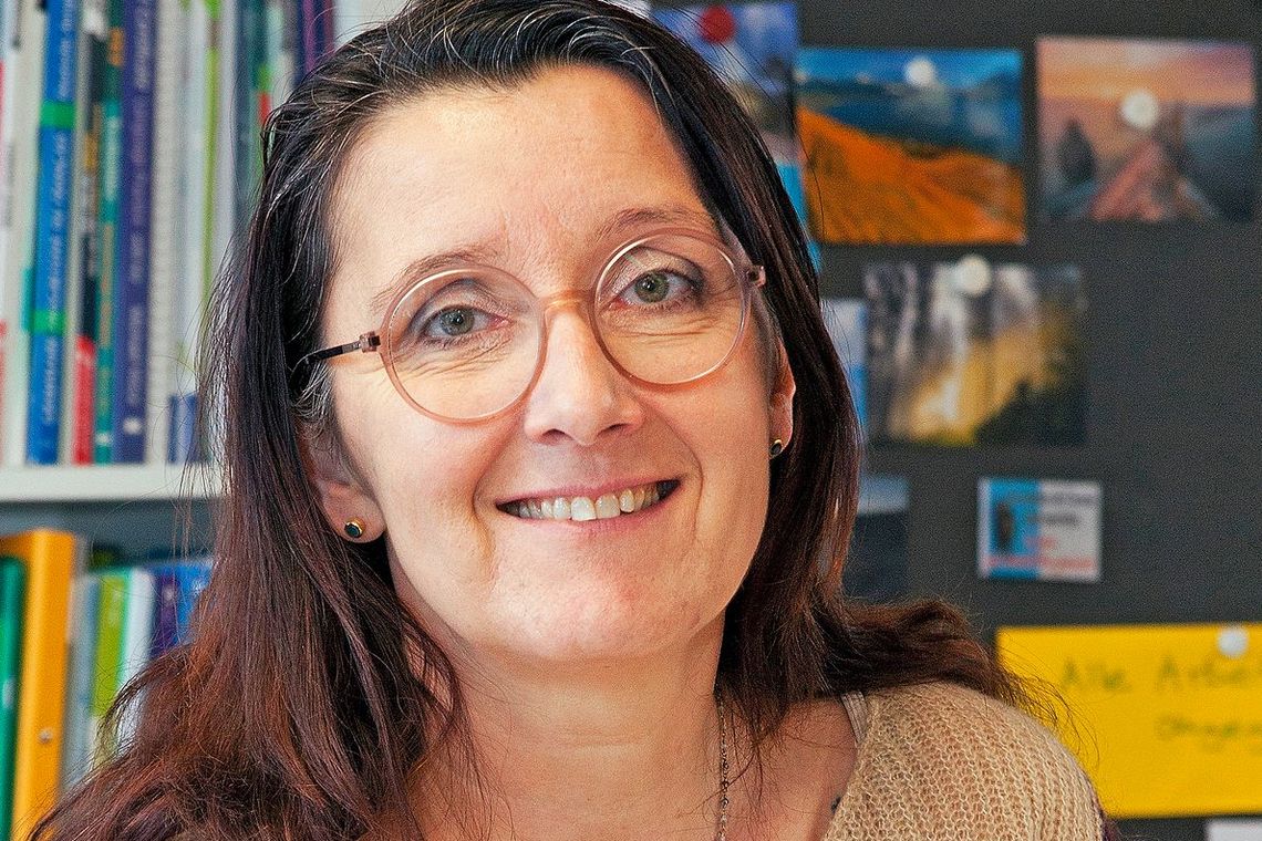 Monique Struck unterrichtet seit 25 Jahren an der Oberstufe Mellingen-Wohlenschwil.