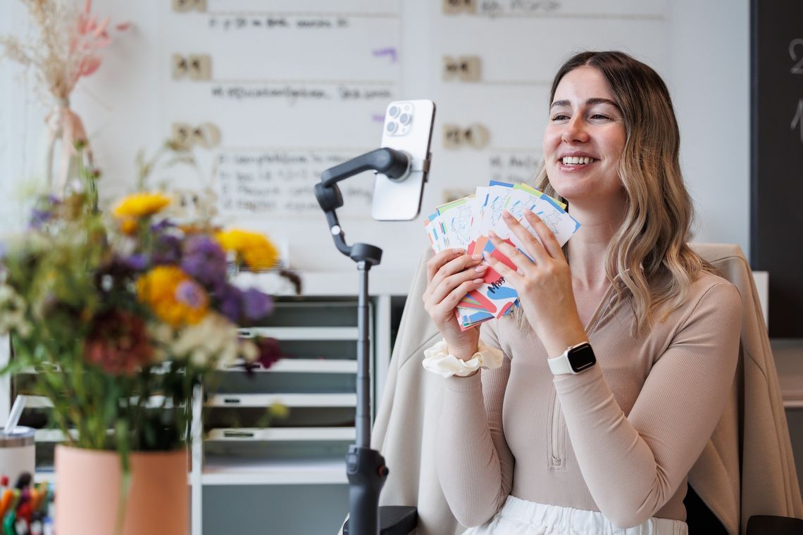 Judith Suter im Gespräch.