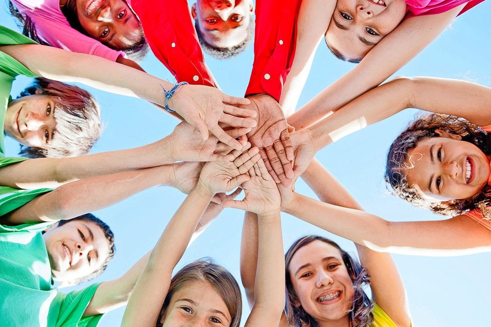 Group of Children in a Circle