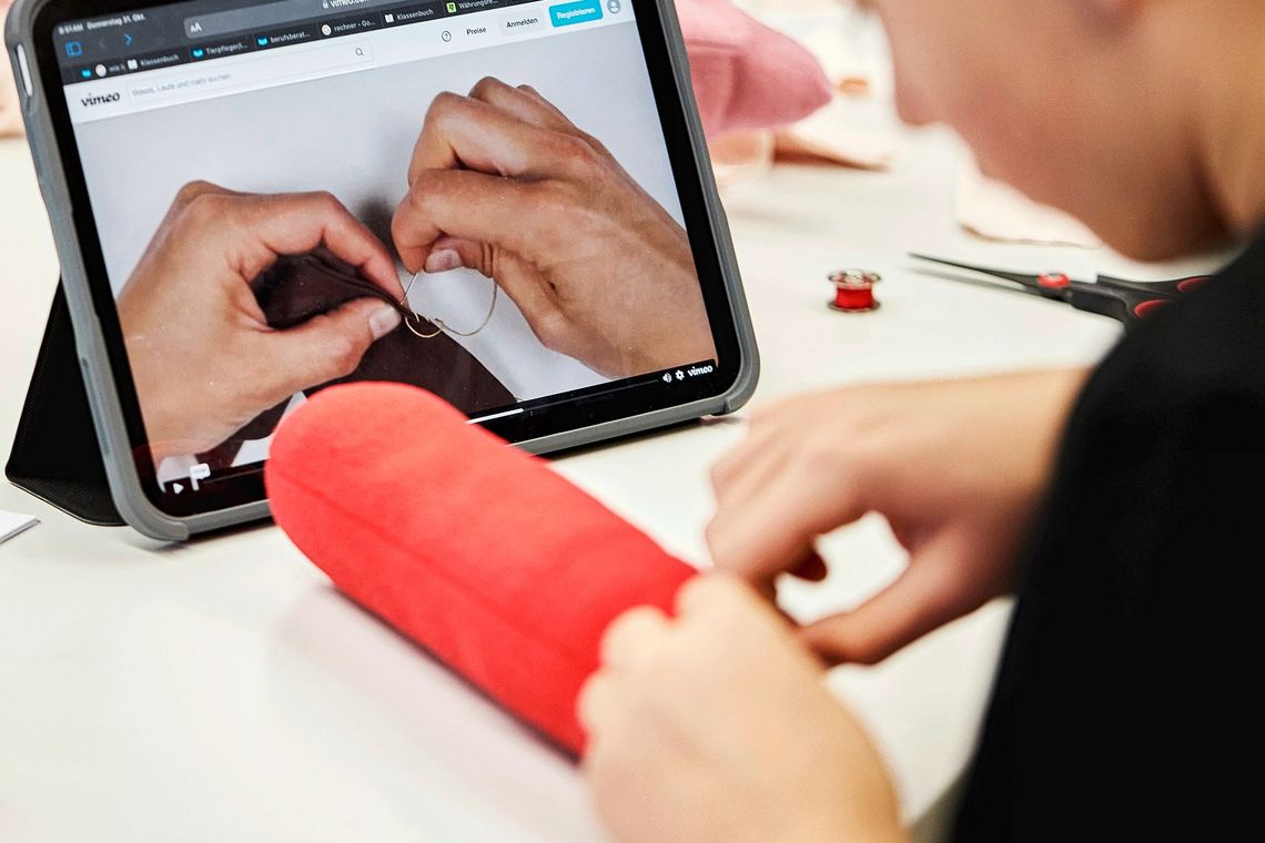 Das Projekt nimmt Gestalt an.