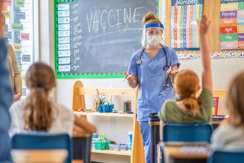 Speaking to students about vaccinations