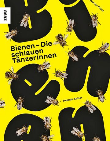 Bienenübersätes Buchcover.