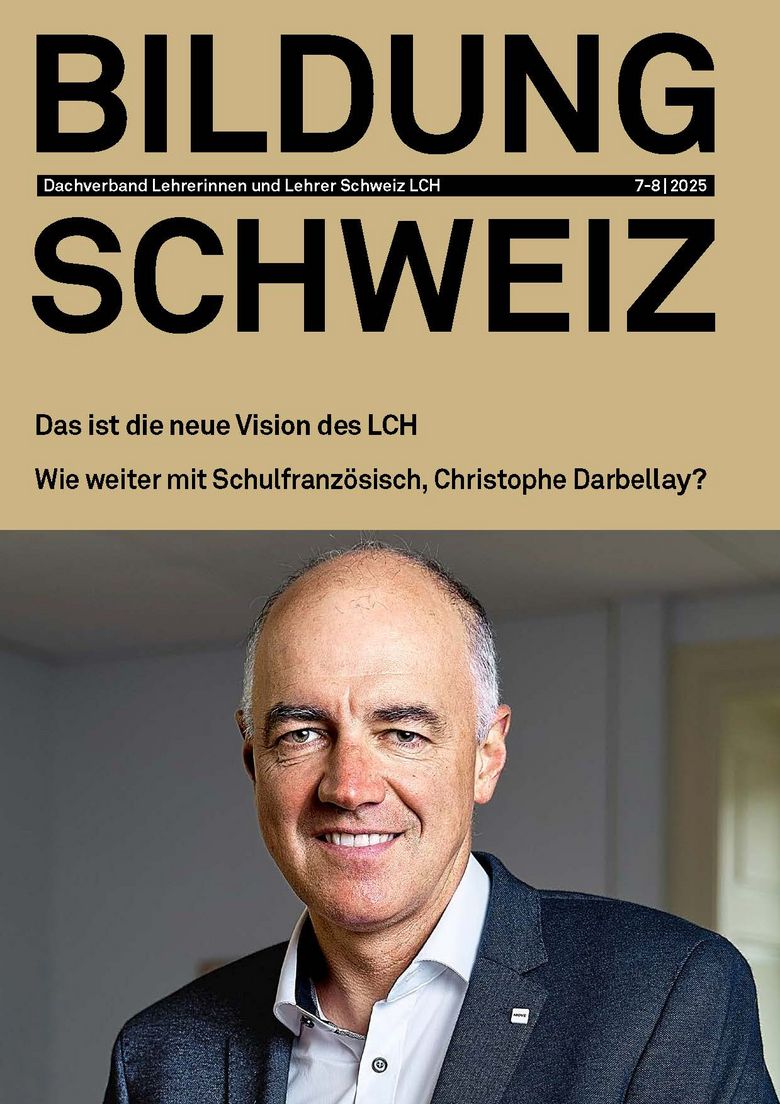 Cover des Fachmagazins zu Schule und Bildung: BILDUNG SCHWEIZ.