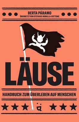 Das Cover des Handbuchs zeigt ausser dem Titel eine Flagge, die an eine Piratenflagge erinnert. Aber statt einem Totenschädel ist eine Laus abgebildet.