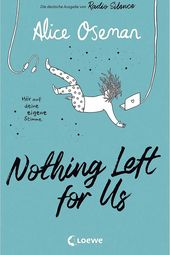 Buchcover zeigt eine junge Frau in freiem Fall.