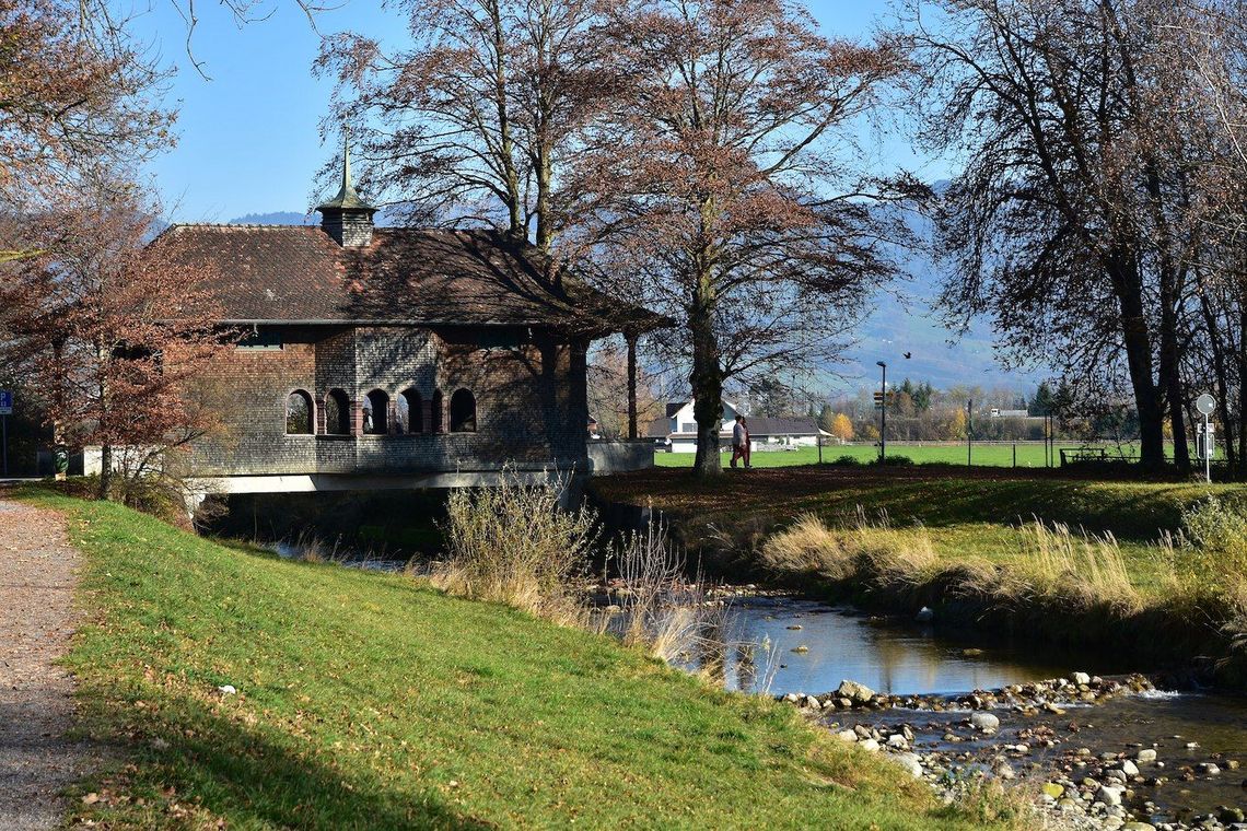 Die Aabachbrücke in Schmerikon.